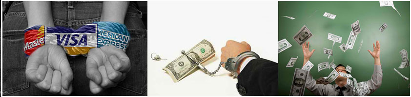 Money, credit and debt are the chains that keep us prisoner